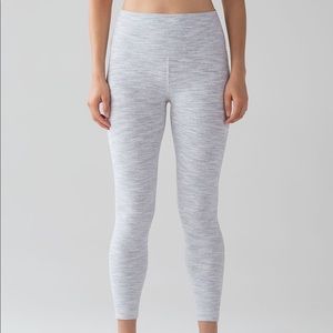 Lululemon wunder under hi rise 7/8 leggings